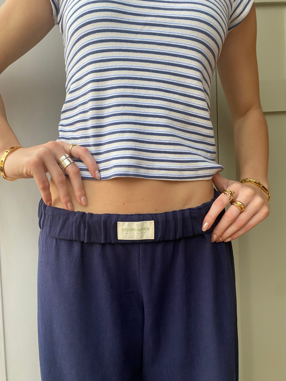 Spodnie loungewear damskie | elastyczny pas