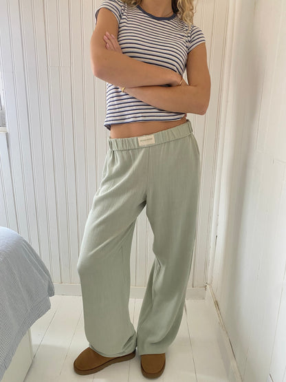 Spodnie loungewear damskie | elastyczny pas
