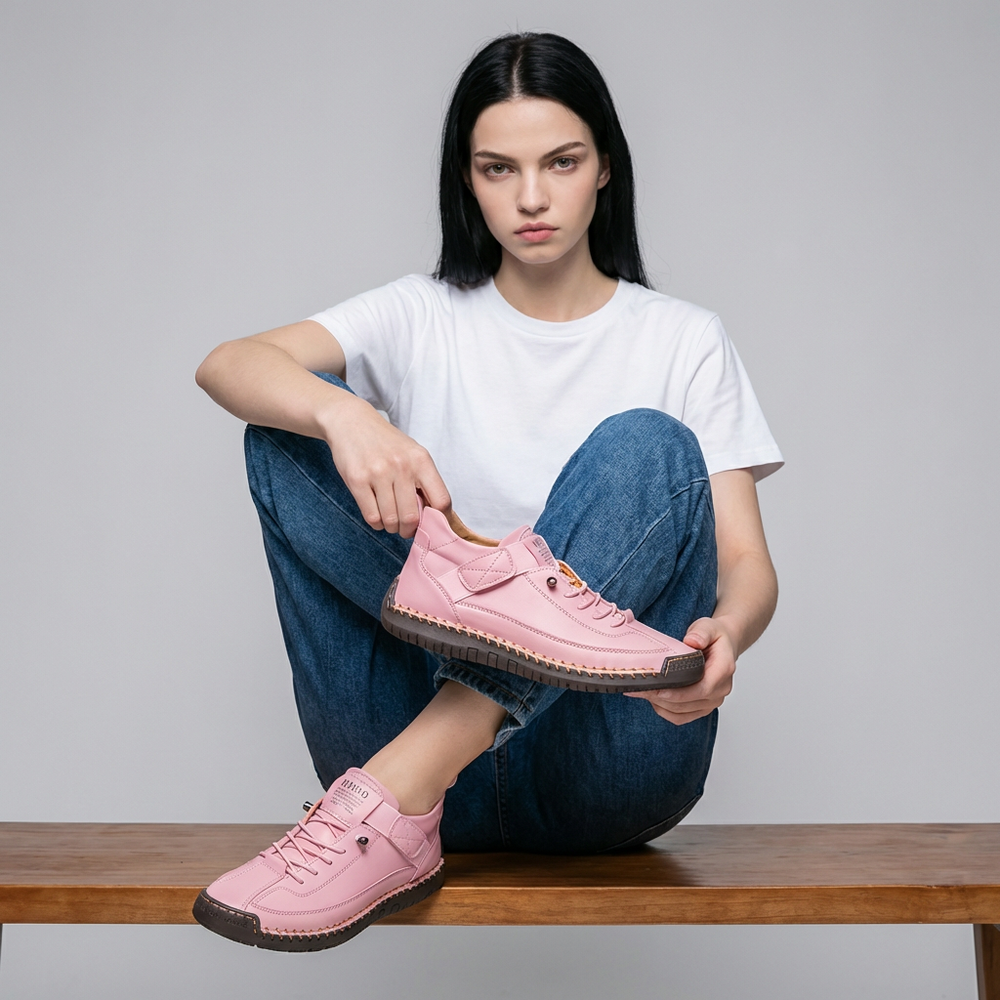 Sneakersy damskie | oddychająca cholewka, amortyzacja