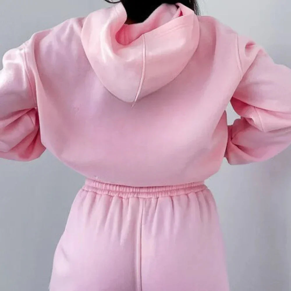 Dres damski | szeroka bluza, luźne spodnie