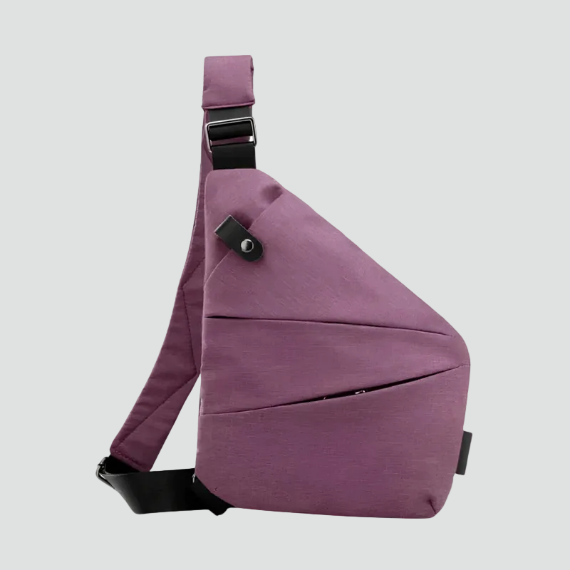 Torba crossbody damska | antykradzieżowa, wodoodporna