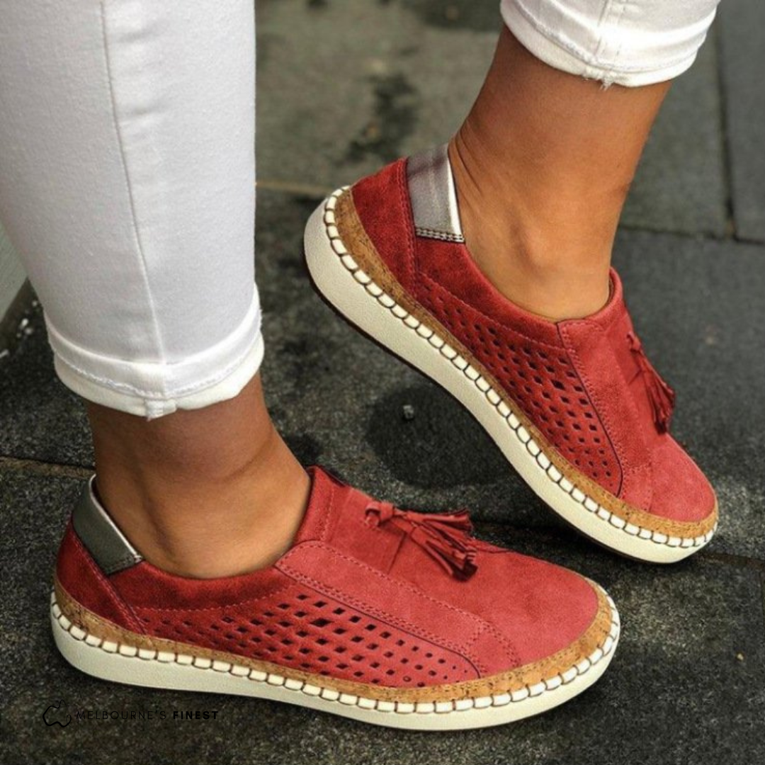 Buty wsuwane damskie | wyściełana wkładka