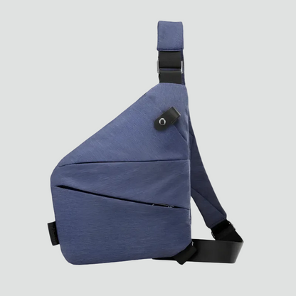 Torba crossbody damska | antykradzieżowa, wodoodporna