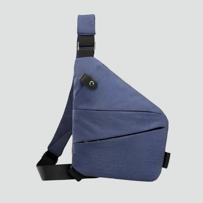 Torba crossbody damska | antykradzieżowa, wodoodporna