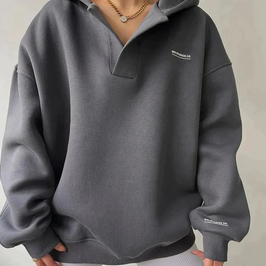 Sweter damski | oversize, luźny krój