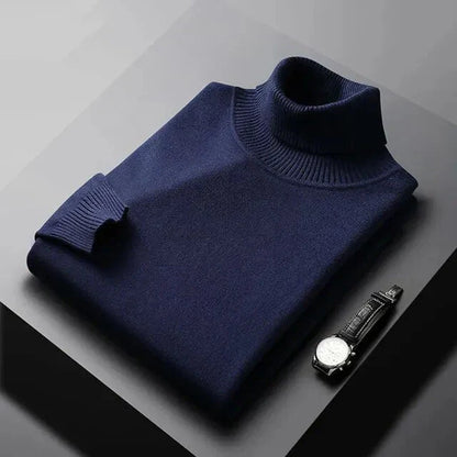 Sweter z golfem męski | 100% kaszmir