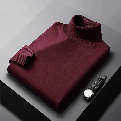 Sweter z golfem męski | 100% kaszmir