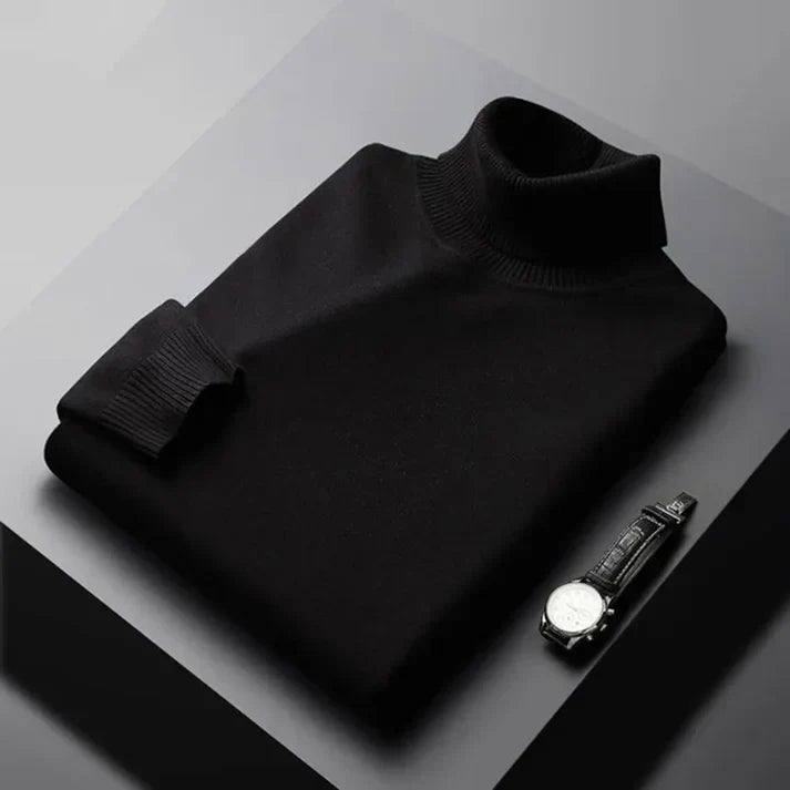 Sweter z golfem męski | 100% kaszmir