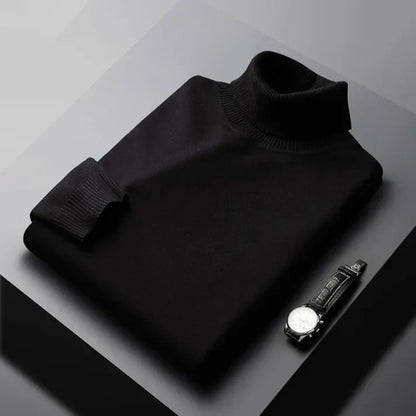 Sweter z golfem męski | 100% kaszmir