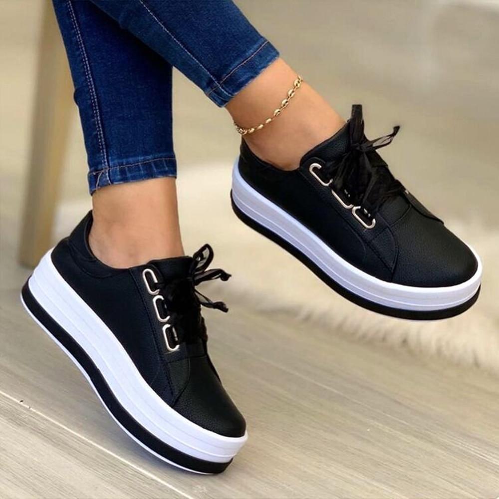 Sneakersy damskie lekkie | miękka wyściółka