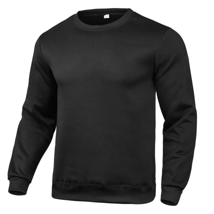 Sweatshirt męski | okrągły dekolt, prosty krój