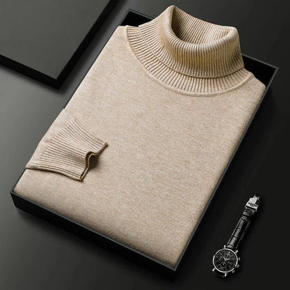 Sweter z golfem męski | 100% kaszmir