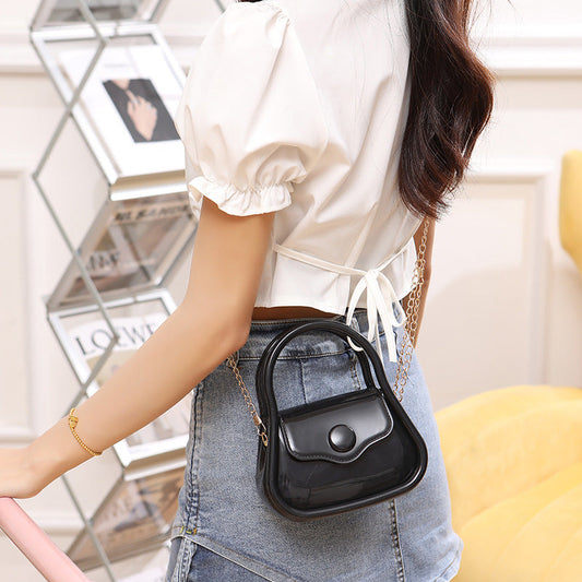 Torebka damska na ramię | miękka, podwójny uchwyt