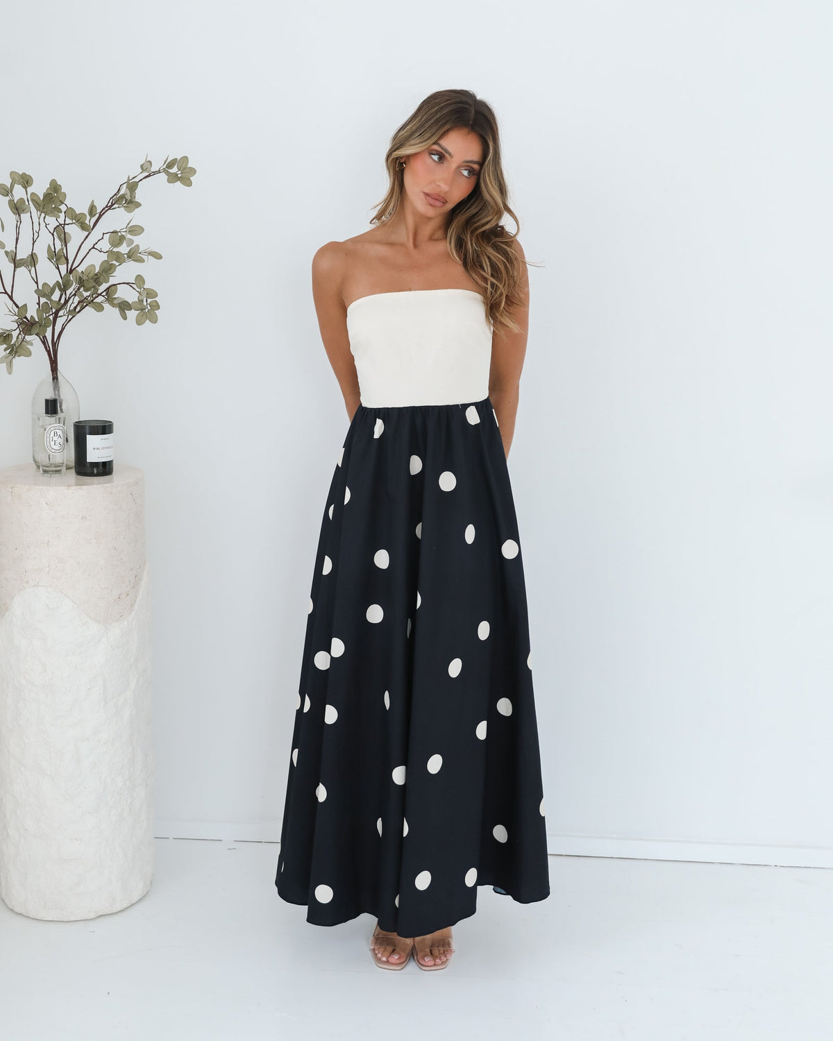 Sukienka maxi | 100% bawełna, krój A