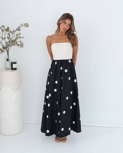 Sukienka maxi | 100% bawełna, krój A