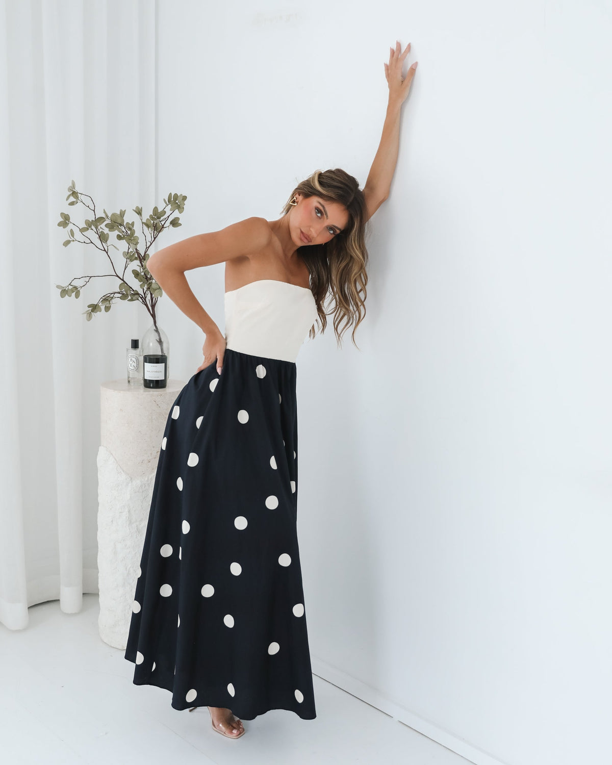 Sukienka maxi | 100% bawełna, krój A