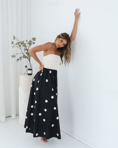 Sukienka maxi | 100% bawełna, krój A