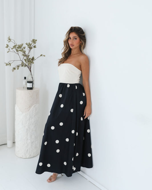 Sukienka maxi | 100% bawełna, krój A