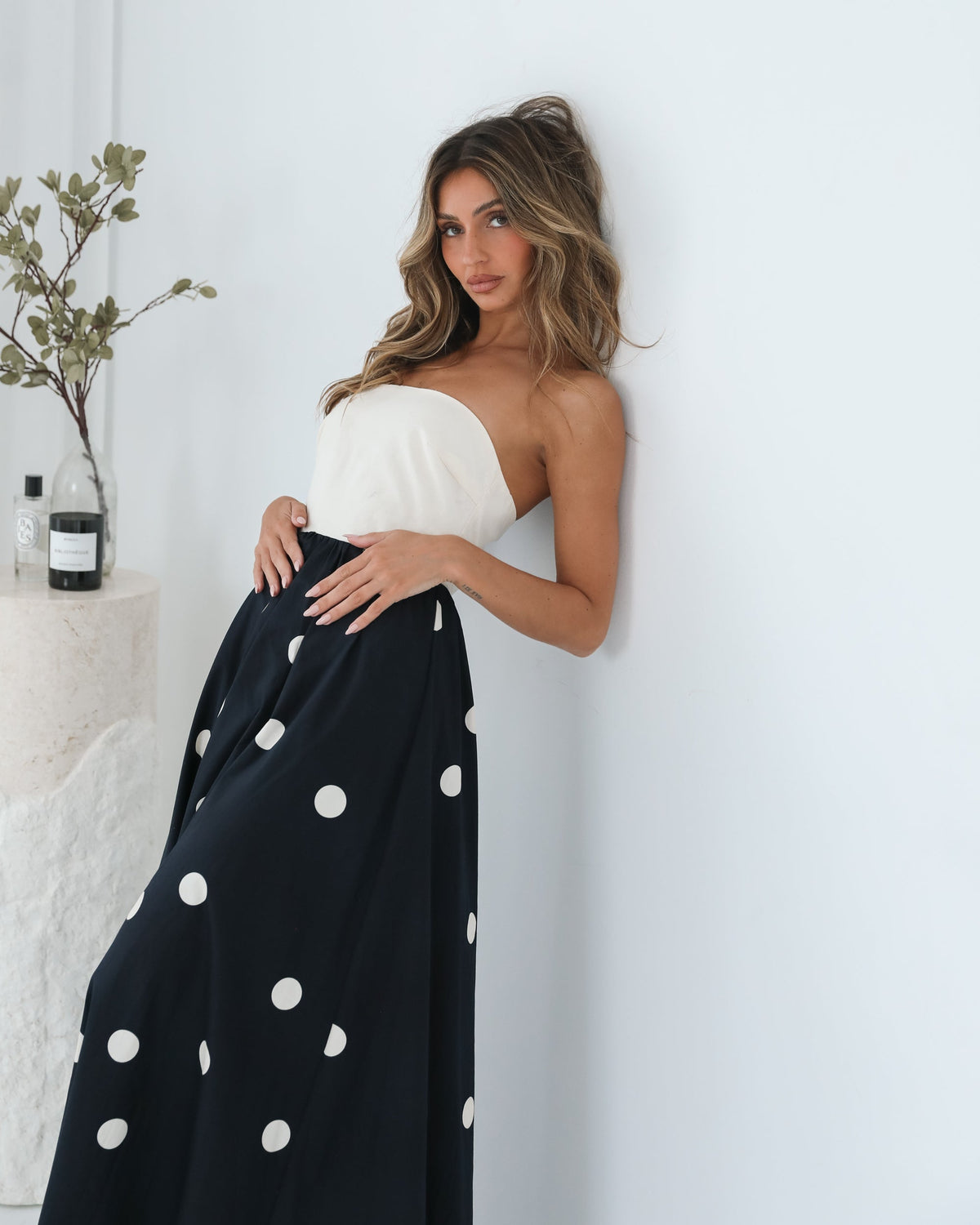 Sukienka maxi | 100% bawełna, krój A