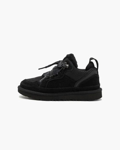 Sneakersy damskie | zamsz, futrzana podszewka