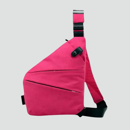 Torba crossbody damska | antykradzieżowa, wodoodporna