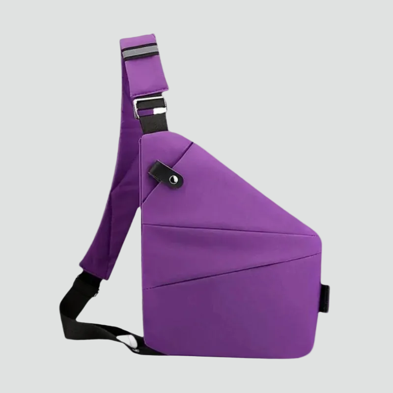 Torba crossbody damska | antykradzieżowa, wodoodporna