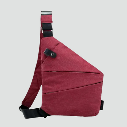 Torba crossbody damska | antykradzieżowa, wodoodporna