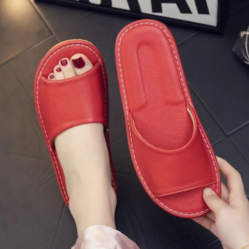 Klapki unisex | prawdziwa skóra, ręcznie wykonane