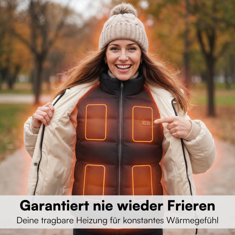 Kamizelka grzewcza | unisex, rozmiary do 4XL