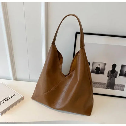 Torba shopper damska | skórzana, na laptopa