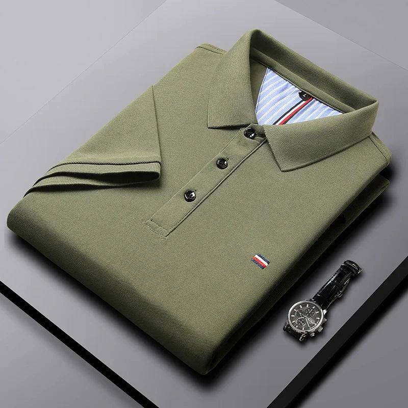 Polo męskie | krótki rękaw, krój slim fit