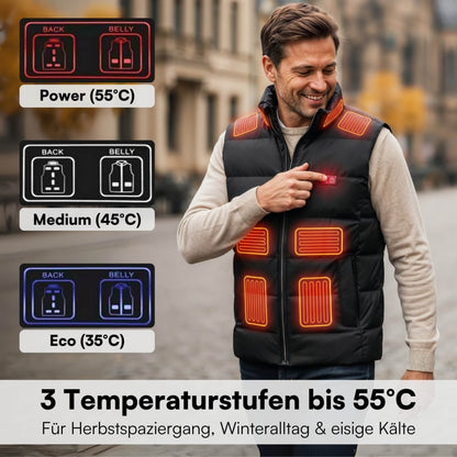 Kamizelka grzewcza | unisex, rozmiary do 4XL