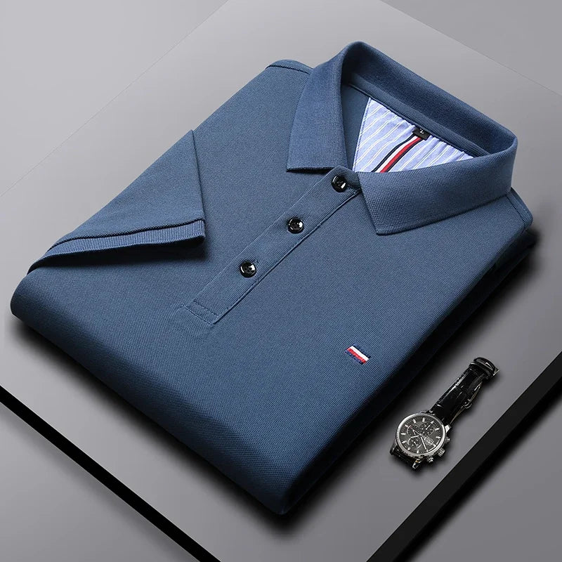 Polo męskie | krótki rękaw, krój slim fit