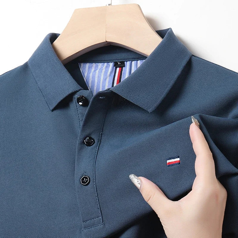 Polo męskie | krótki rękaw, krój slim fit
