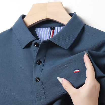 Polo męskie | krótki rękaw, krój slim fit