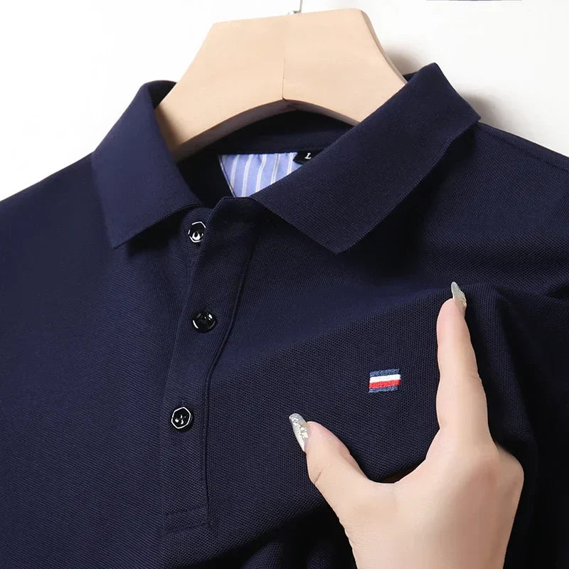 Polo męskie | krótki rękaw, krój slim fit
