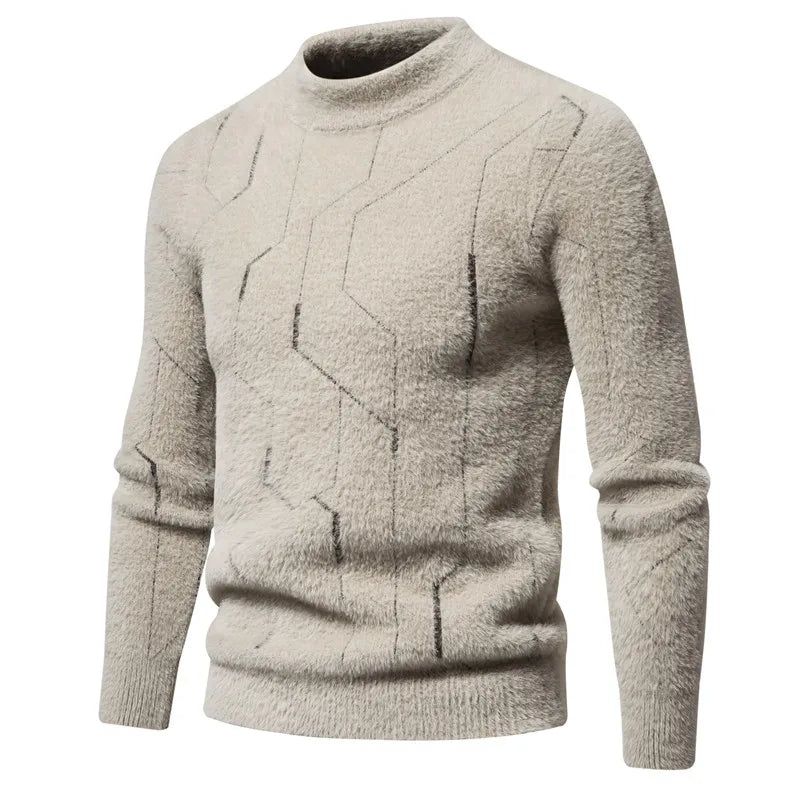 Sweter męski | prosty krój, casualowy