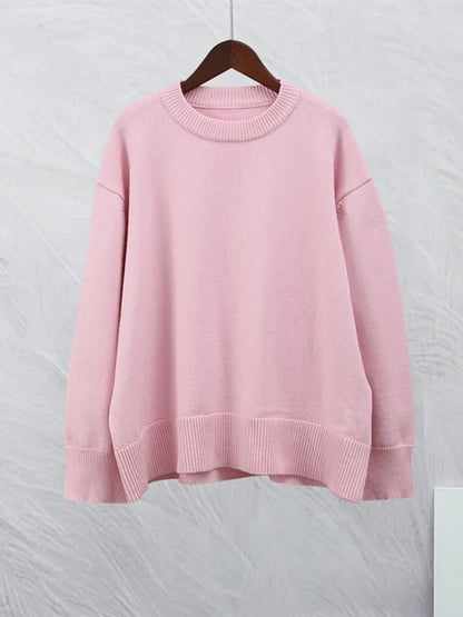 Sweter damski | oversize, miękki materiał