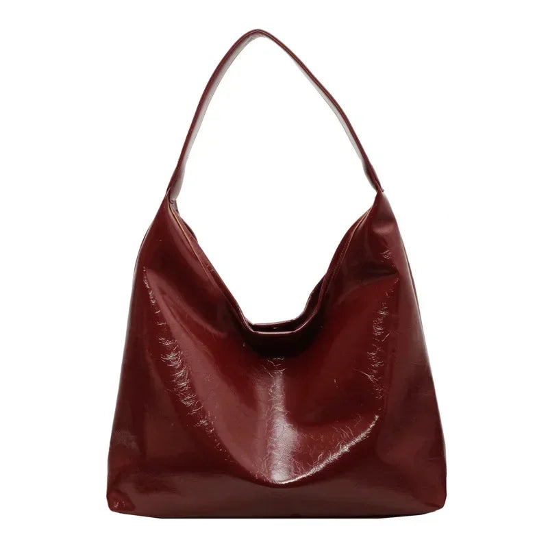 Torba shopper damska | skórzana, na laptopa