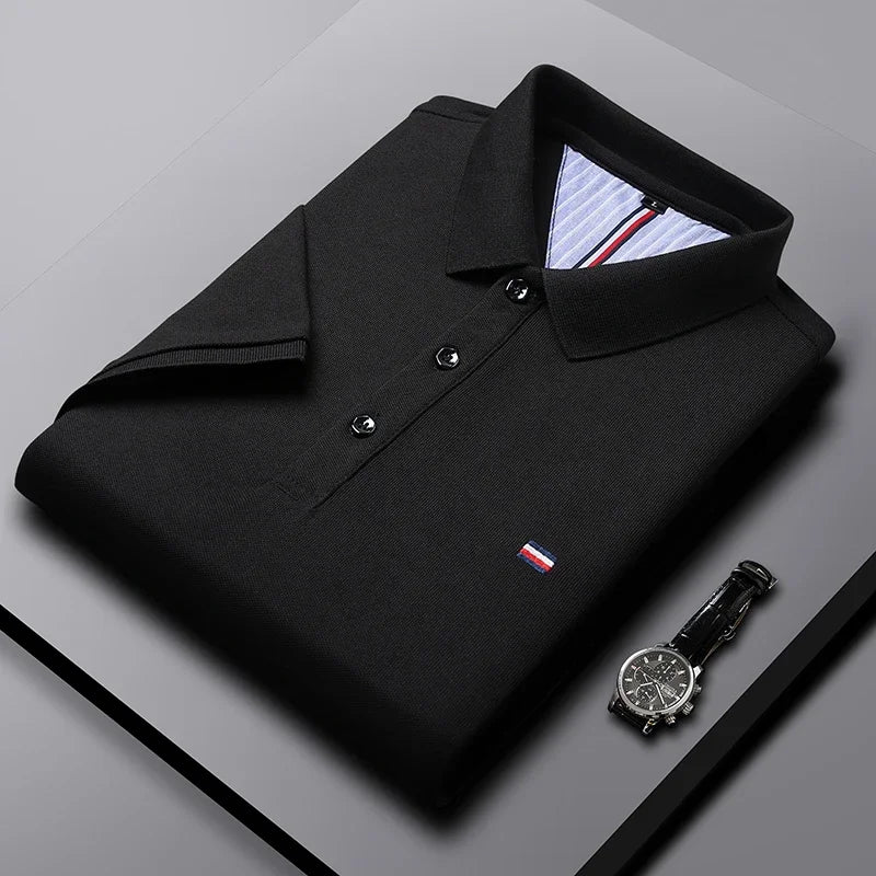 Polo męskie | krótki rękaw, krój slim fit