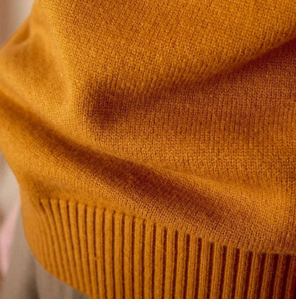 Sweter męski | zimowy, okrągły dekolt