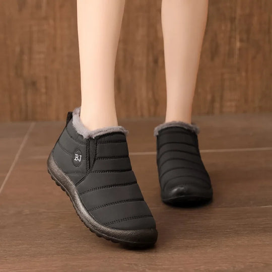 Buty zimowe damskie | wodoodporne, futerko