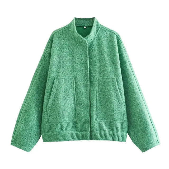 Sweter damski oversize | grube dzierganie