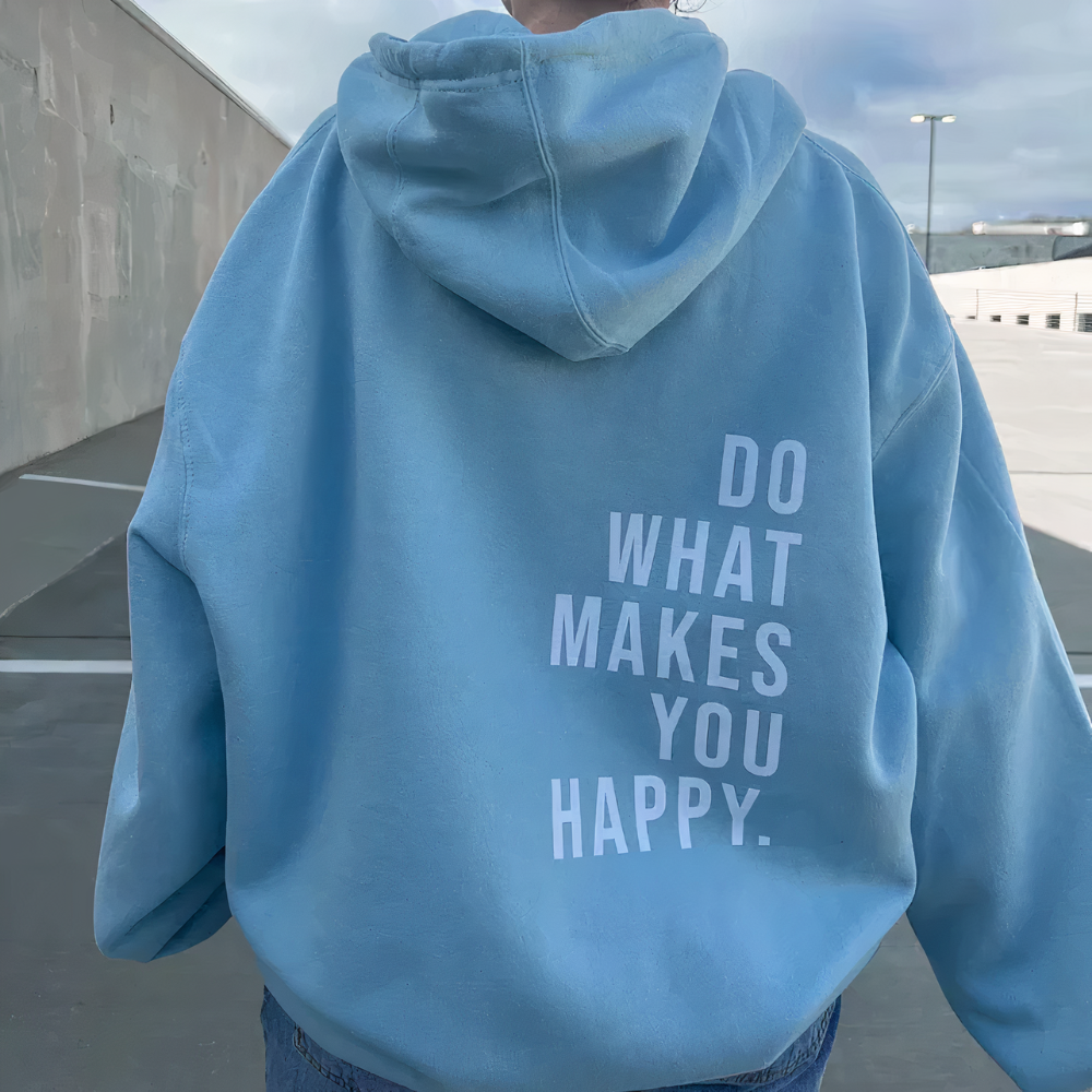 Bluza z kapturem damska | motywacyjny nadruk
