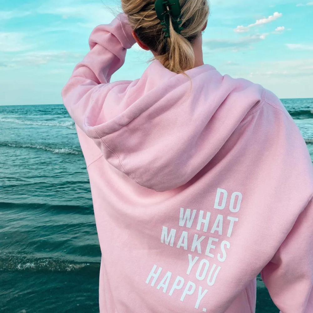 Bluza z kapturem damska | motywacyjny nadruk