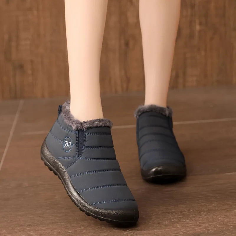 Buty zimowe damskie | wodoodporne, futerko