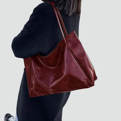Torba shopper damska | duża, miękka konstrukcja