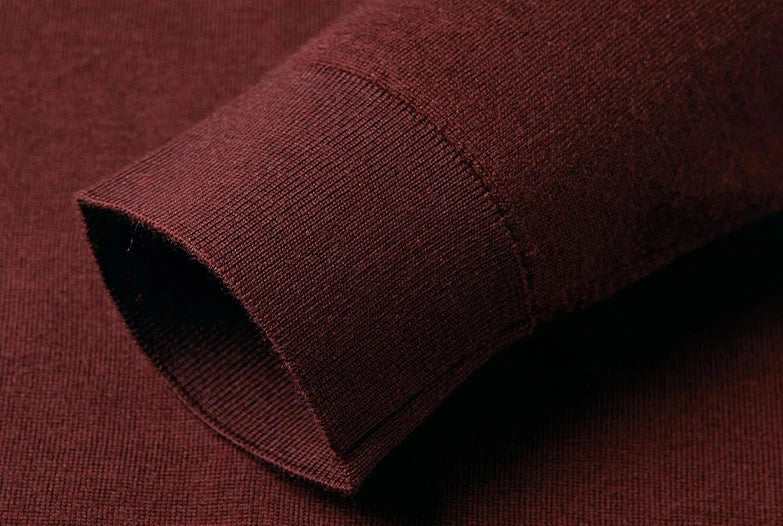 Sweter męski | strukturalny wzór, długie rękawy