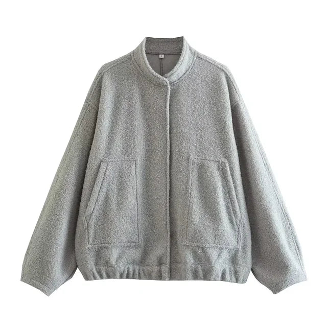 Sweter damski oversize | grube dzierganie