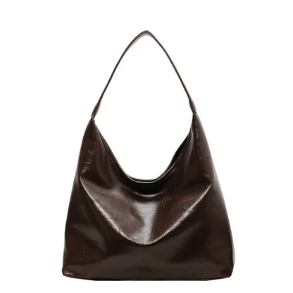 Torba shopper damska | skórzana, na laptopa